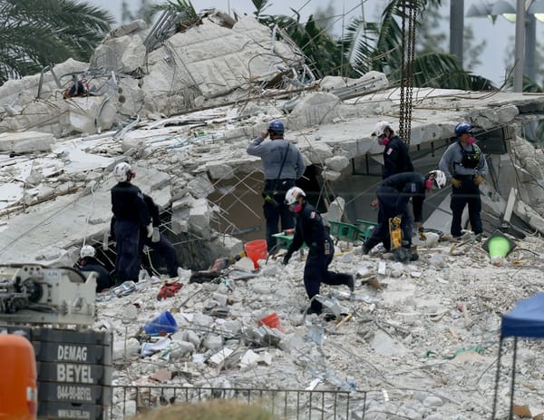 Aumentó a 78 el número de muertos tras colapso del edificio en Miami