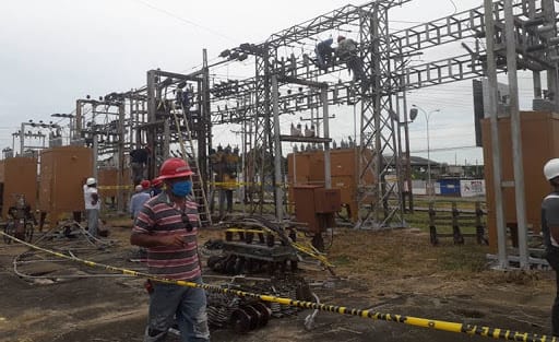 Falla en tres subestaciones eléctricas dejó sin luz al 70% de Maturín