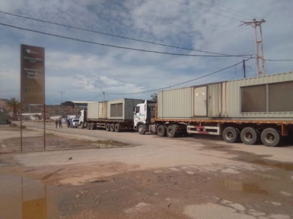 Restablecieron servicio eléctrico en la Isla de Coche