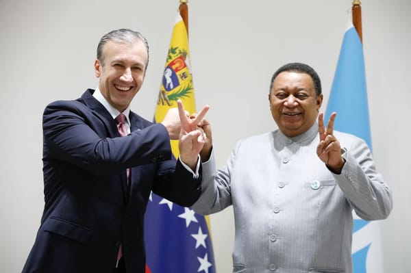 El Aissami denuncia ante secretario de la Opep asedio de EEUU