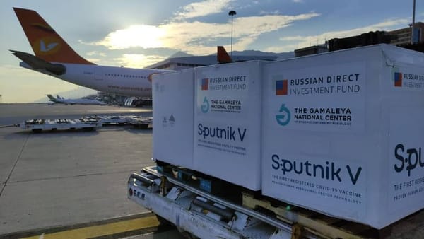 430 mil dosis de Sputnik V llegaron a Venezuela