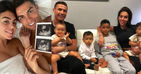 Cristiano Ronaldo y Georgina Rodríguez anunciaron que tendrán gemelos