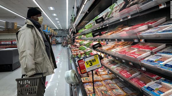Estados Unidos registró su mayor inflación interanual en 30 años