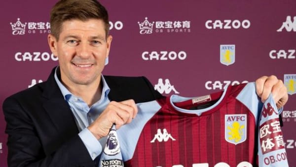 Steven Gerrard es el nuevo entrenador del Aston Villa