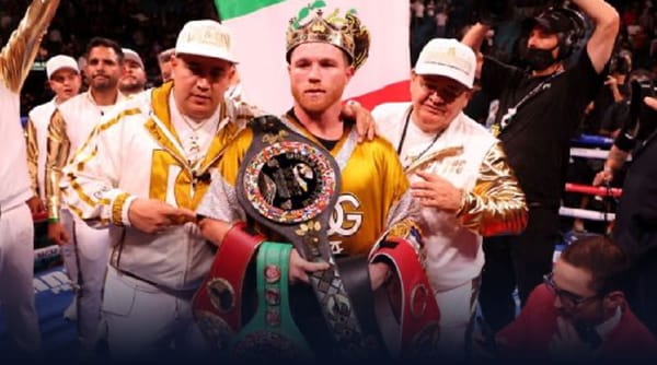 Canelo Álvarez se convierte en campeón absoluto Supermediano y hace historia