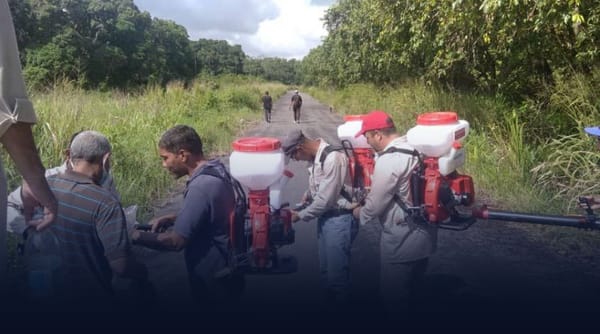 Monagas |MinSalud y Gobierno Regional realizan control larval de la palometa peluda
