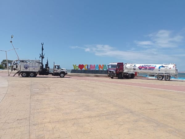 Sucre | Gobernación anunció la llegada de dos vehículos para atender problemas de aguas residuales