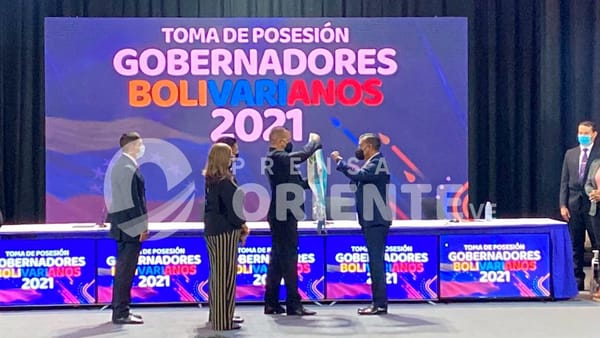 Gilberto Pinto fue juramentado como gobernador del estado Sucre