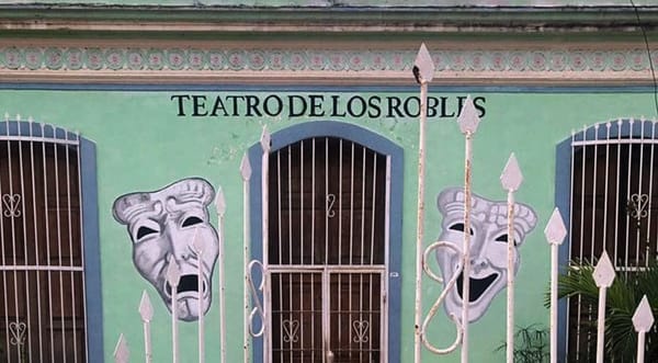 El teatro andante de Los Robles fue víctima nuevamente de la delincuencia