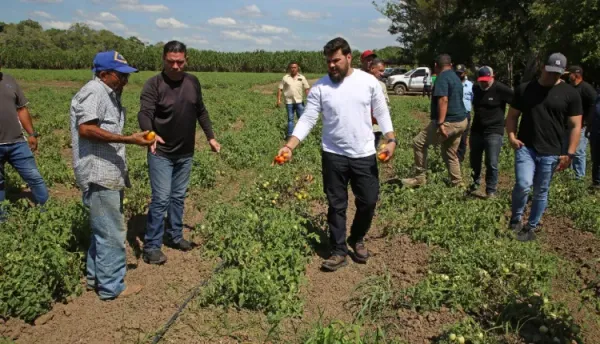 Monagas | El gobernador Luna inspeccionó La Tomatera de Caicara
