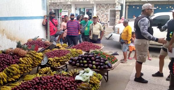 Alcaldía de Bermúdez prohibió la venta de frutas y hortalizas en el centro de Carúpano