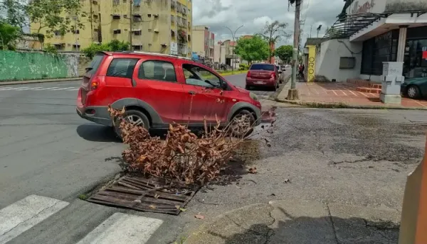 Habitantes de la Av. Luis del Valle García denunciaron el mal estado del alcantarillado de la zona