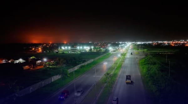 Alcaldía de Maturín alumbró en su totalidad la avenida principal de la Zona Industrial