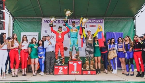 Venezuela se lució en el campeonato Latinoamericano de Motocross en Cajamarca