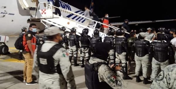 México deportó a 126 venezolanos que permanecían retenidos en una estación migratoria