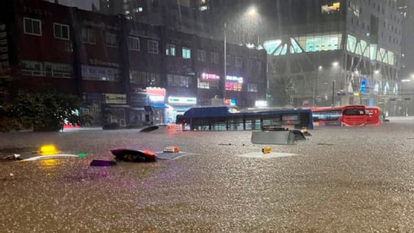Corea del Norte decretó alerta por fuertes lluvias que azotan en sur de país