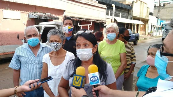 Protestan en la calle Sucre de Maturín por falta de agua y alumbrado público