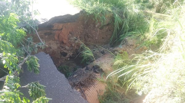 Colapsó vía que conecta Anaco y Cantaura en Anzoátegui