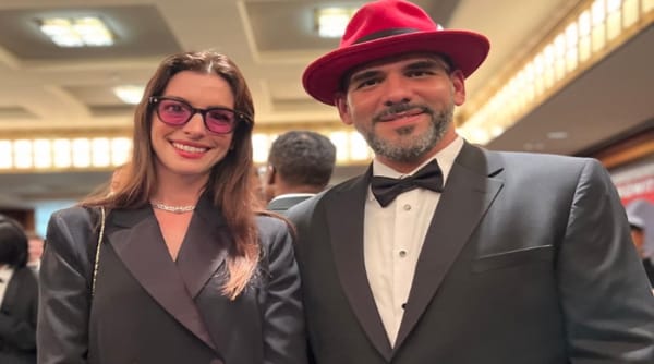 Anne Hathaway supo que es un cuatro venezolano gracias a Jorge Glem