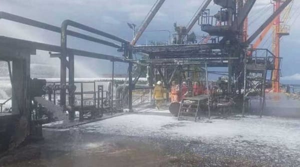 Reanudarán operaciones en Pdvsa Oriente tras incendio que fue socavado