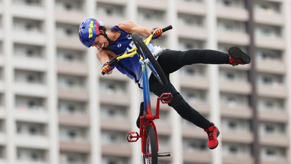 Daniel Dhers logró la victoria en la competición nacional de BMX ￼
