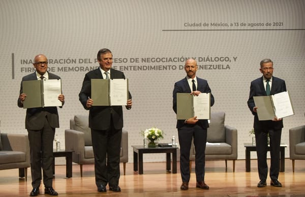 Alianza política solicitó a Venezuela reanudar mesa de diálogo con México