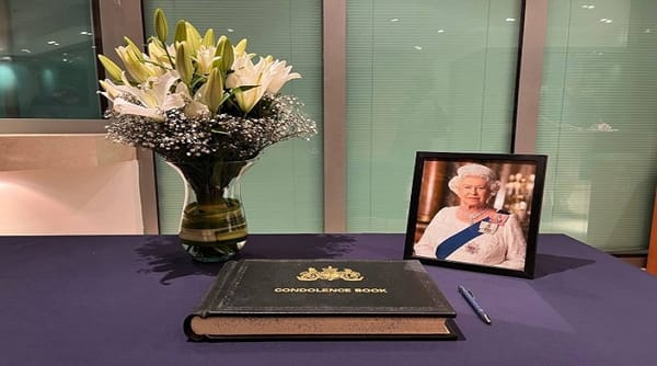 Habilitaron libro de condolencias en la Embajada Británica en Venezuela