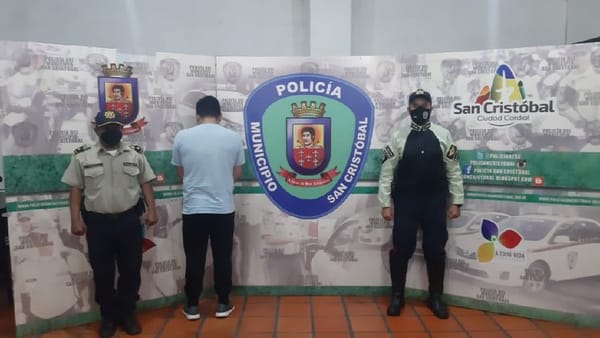 Concejal de San Cristóbal fue detenido por actos de corrección