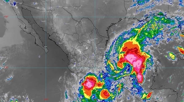 Tormenta tropical Karl podría pasar por México este viernes 