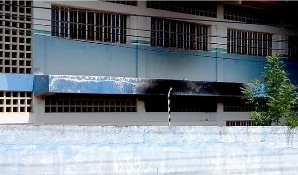 Reportaron incendio en la Unidad Educativa “Aníbal Lárez” en El Espinal
