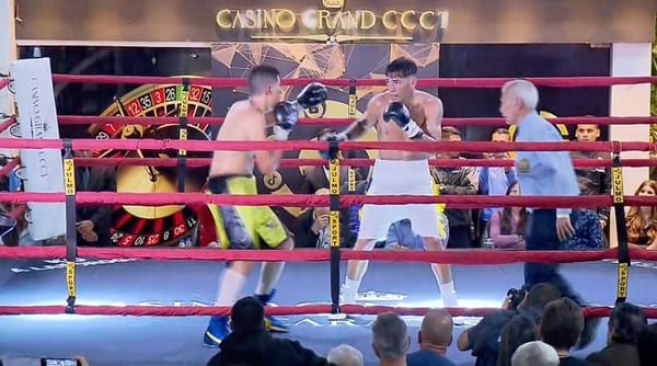 Leonardo Sánchez ganó el título nacional de boxeo peso wélter