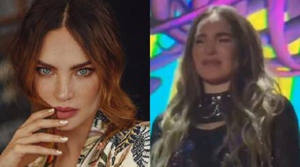 Aseguran que Belinda rompió en llanto durante su concierto por Christian Nodal