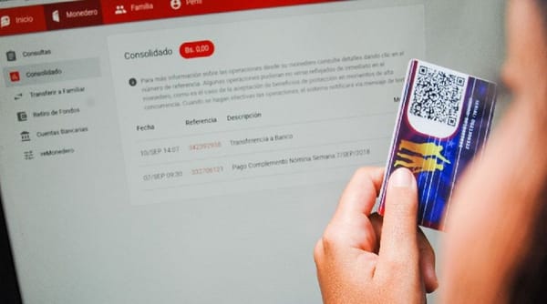 Sistema Patria otorgó cuatro petros a los jubilados de Pdvsa