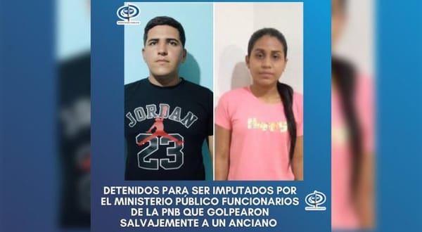 Funcionarios de la PNB fueron imputados por agredir a un adulto mayor