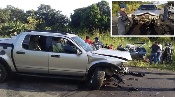 Accidente de tránsito dejó cinco personas fallecidas en Delta Amacuro