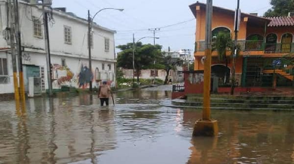 Autoridades declararon alerta en Margarita por fuertes precipitaciones