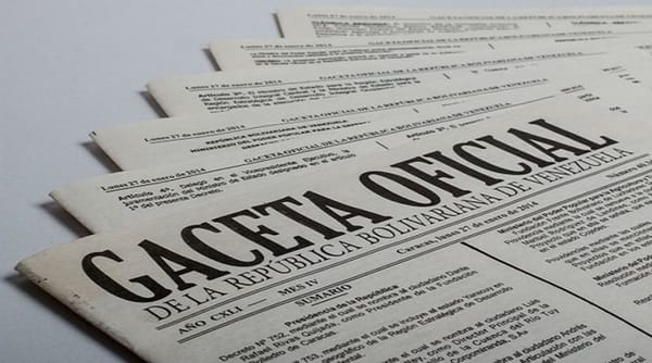 Acceso a la Justicia denunció que hay 18 Gacetas Oficiales desaparecidas desde 2021