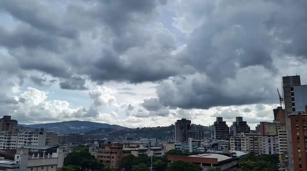 Inameh pronosticó posible lloviznas en algunos estados de Venezuela