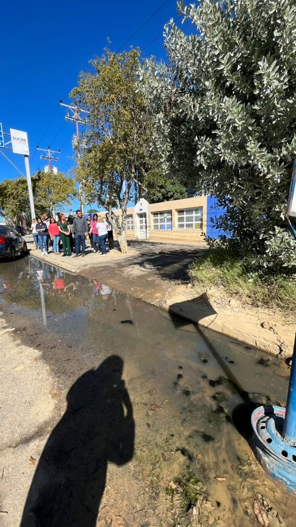 Representantes reiteraron denuncia por aguas negras en la U.E Don Francisco de Miranda