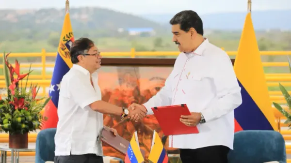 Maduro y Petro firmaron acuerdo de integración económica y comercial