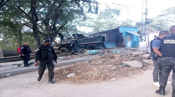 Banda delictiva arremetió contra comandos de policía de Las Tejerías