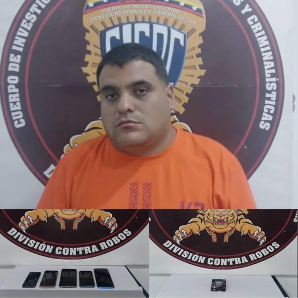 Cicpc detuvo a sujeto que cambiaba códigos IMEI de teléfonos en Cumaná