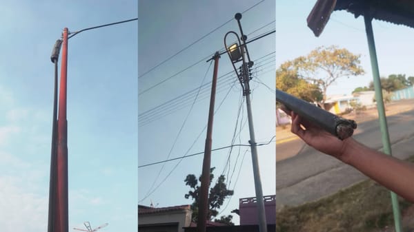 Habitantes del sector Bolívar de Guanipa denunciaron robo de cable de cantv
