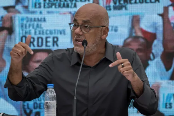 Jorge Rodríguez: "No habrá acuerdo con la oposición mientras existan sanciones"