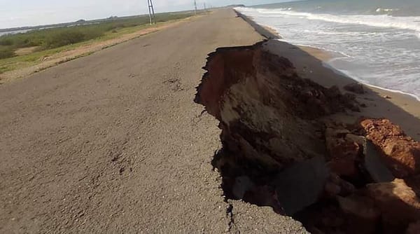 Habitantes de Chacopata exigen respuestas sobre reparaciones de la vialidad