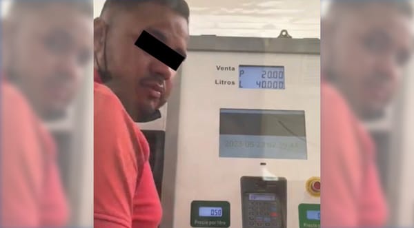 Investigar a hombre por manipular surtidor de gasolina en Caracas