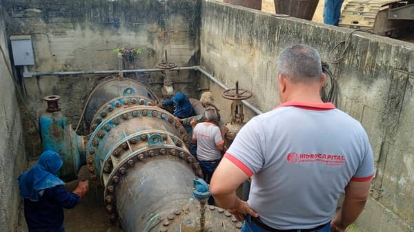 Hidrocaribe informó corte del servicio de agua por 24 horas en Caracas