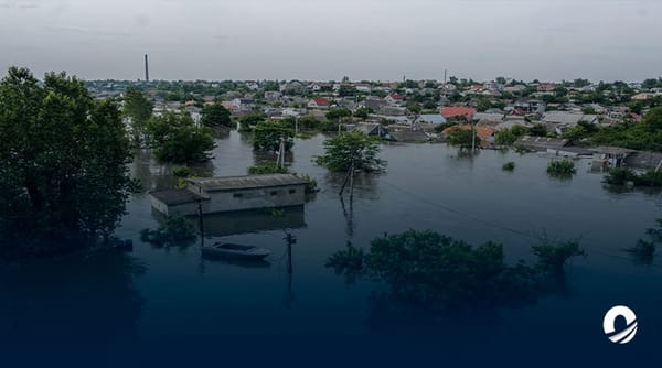 Ucrania inundaciones represa