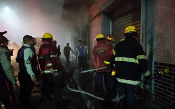 Incendio de comercio