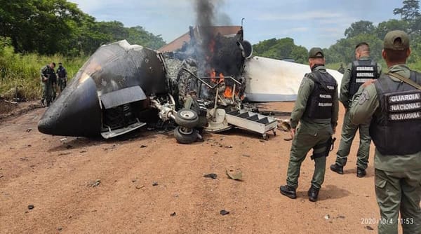 FANB neutralizó avioneta proveniente de México por presuntos vínculos con el narcotráfico